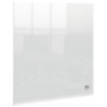 Mini whiteboard skrivebord - væg transp. 300x300mm