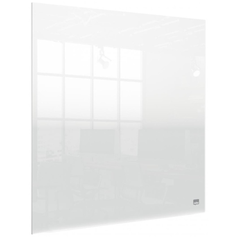 Mini whiteboard skrivebord - væg transp. 450X450mm