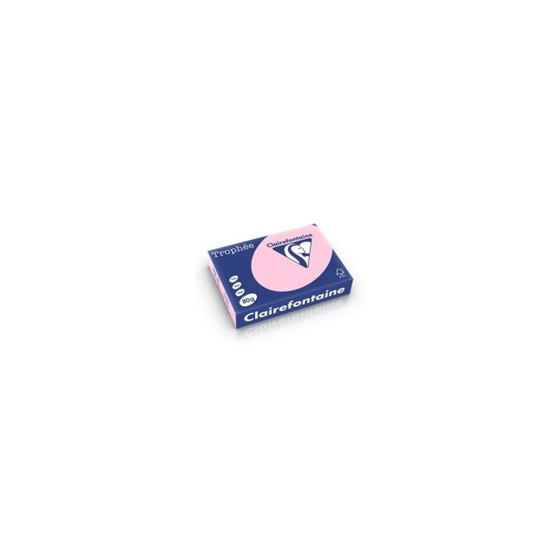 Rosa A4 Papir 80g print og kopi 500ark