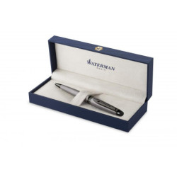 Expert Metallic Sølv RT Ballpen M Blå