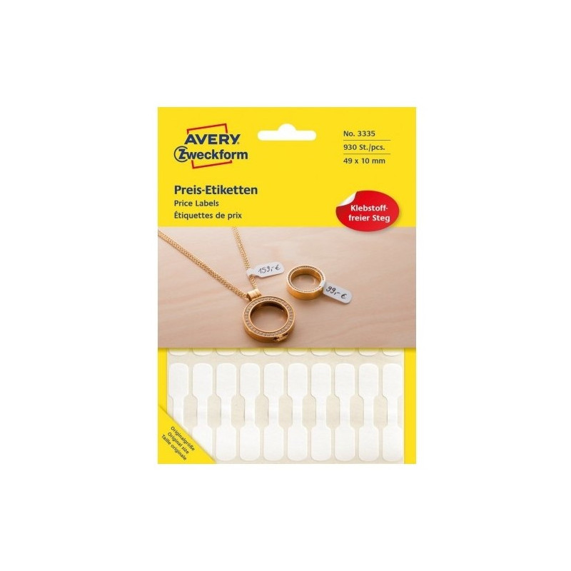 Avery 3335 smykke etiketter