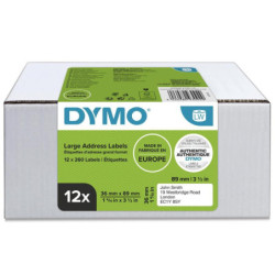 LW 36mm x 89mm Store Adresse Labels 12 x 260 labels