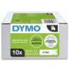 D1 Tape 9mm x 7m (sort på hvid) 10 Pack