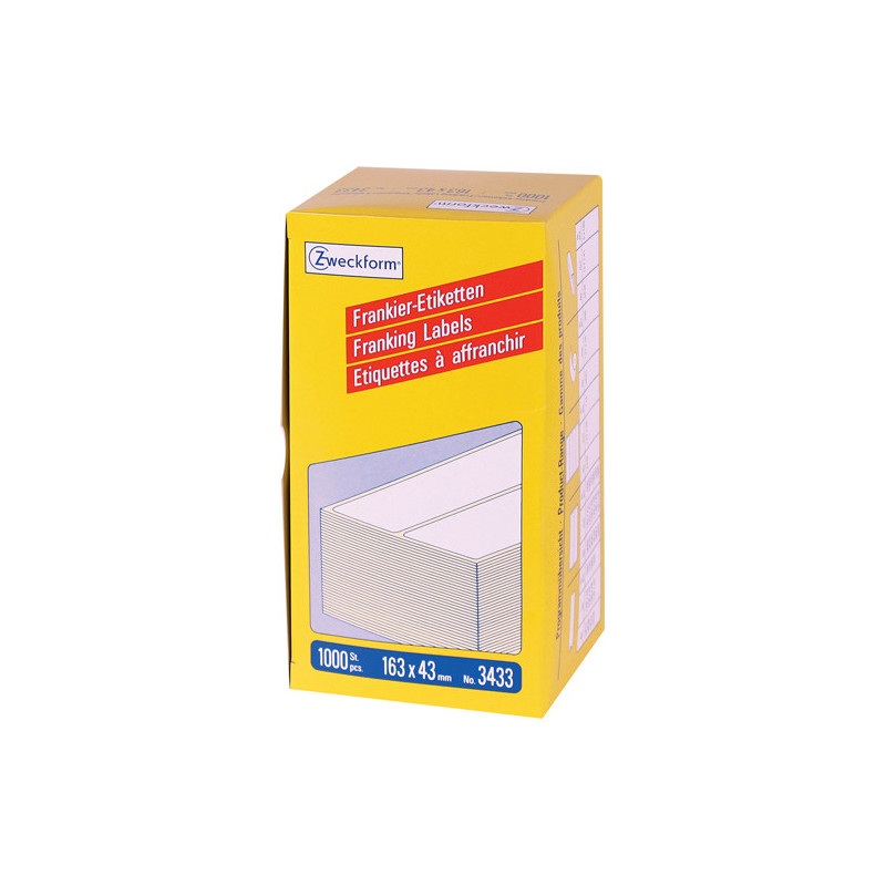 Avery 3433 Frankeringsetiket