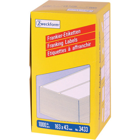 Avery 3433 Frankeringsetiket