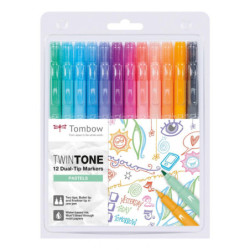 Marker TwinTone pastel 0