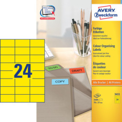 Avery 3451 Universale Labels-Etiketter