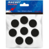 Magneter 20mm sort 8stk
