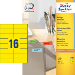 Avery 3455 Universale Labels-Etiketter