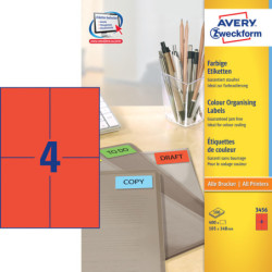 Avery 3456 Universale Labels-Etiketter