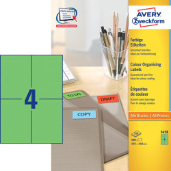 Avery 3458 Universale Labels-Etiketter