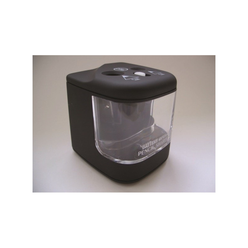 Blyantspidser bordmodel m-batteri sort