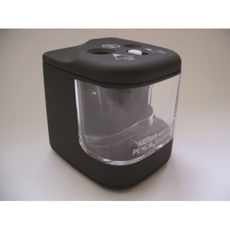 Blyantspidser bordmodel m-batteri sort