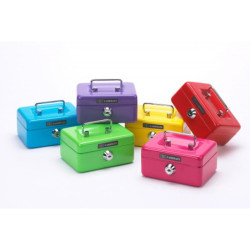 Pengekasse mini m-møntindkast ass. Büngers SR-9205 6-COLOR