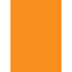 Farvet papir A4 80 gr. orange 50stk
