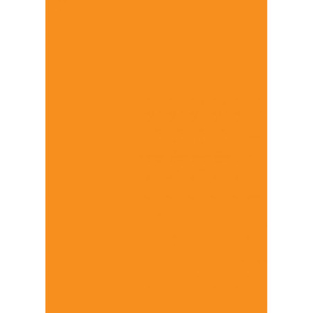 Farvet papir A4 80 gr. orange 50stk