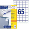 Avery 3666 hvide labels 65 pr. ark