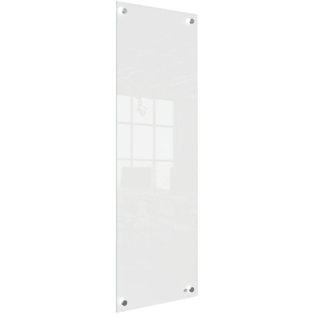 Whiteboard Panel Home glas 30x90cm hvid