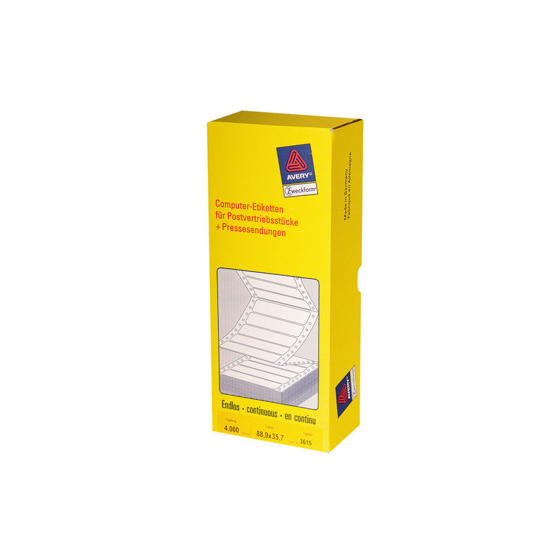 Avery 5101 Data labels