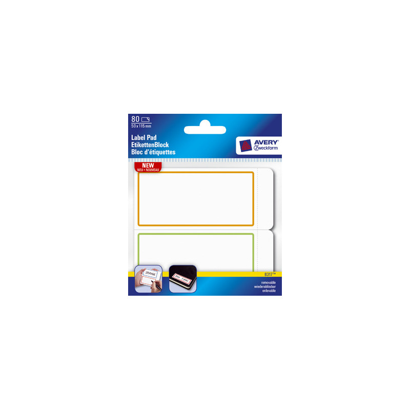 Avery 8317 Label Pads