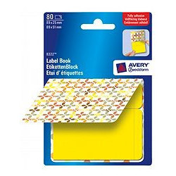 Avery 8322 Label Book