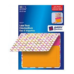 Avery 8323 Label Book
