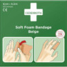 Soft Foam Bandage Beige 6cm x 4