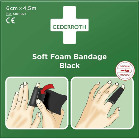 Soft Foam Bandage Sort 6cm x 4