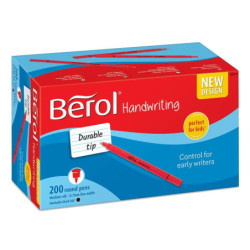 Handwriting pen round stick