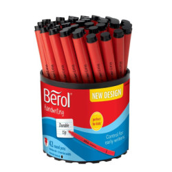 Handwriting pen round stick