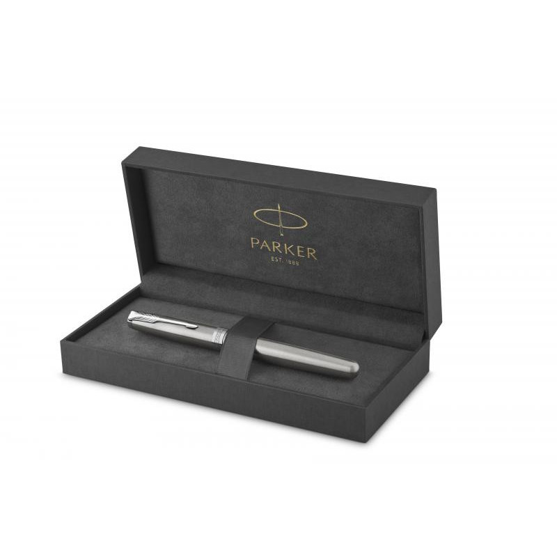 Sonnet Stainless Steel C.T Rollerball F Black Sonnet Stainless Steel C.T Rollerball F Black