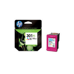 Blækpatron CH564EE Farve nr. 301XL Original HP (330 sider)