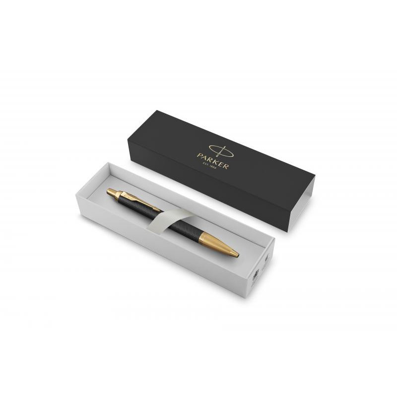 IM Premium Black-Gold G.T Ballpen M Blå IM Premium Black-Gold G.T Ballpen M Blå