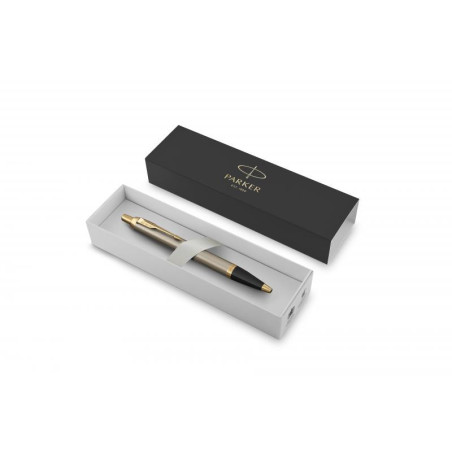 IM Brushed Metal G.T Ballpen M Blå