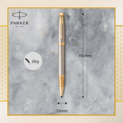 IM Premium Warm Silver G.T Rollerball F Sort