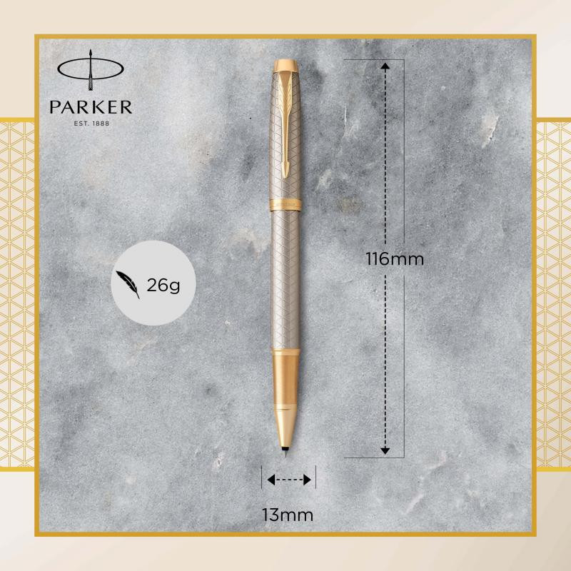 IM Premium Warm Silver G.T Rollerball F Sort IM Premium Warm Silver G.T Rollerball F Sort