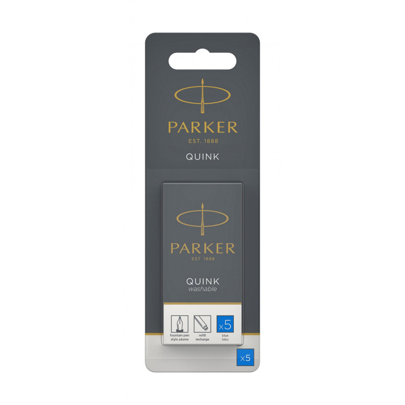Ink Cartridge Quink Royal Blue Washable(5) Ink Cartridge Quink Royal Blue Washable(5)