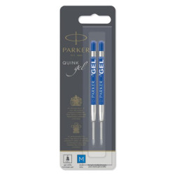 Gel refill M Blue 2-pak