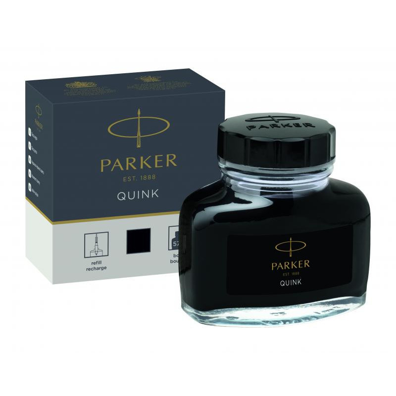 Ink bottle 57ml Quink Black Ink bottle 57ml Quink Black