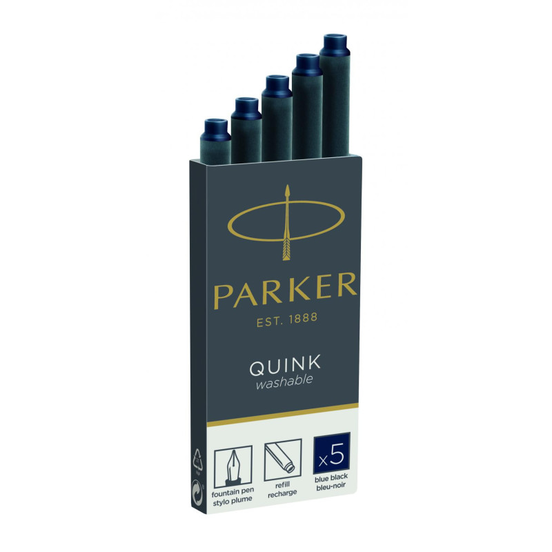 Ink Cartridge Quink Blue-Black (5) Ink Cartridge Quink Blue-Black (5)