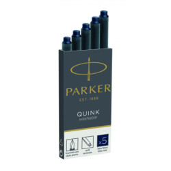 Ink Cartridge Quink Blue-Black (5)