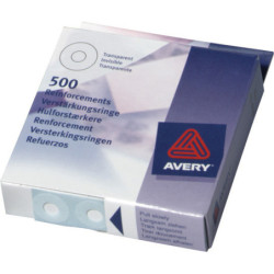 Avery 43-510 Hulforstaerkere. hvide