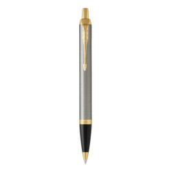IM Brushed Metal G.T Ballpen M Blå