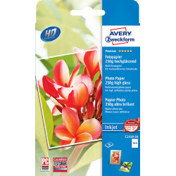 Avery C2550-50 10x15 Foto Kort