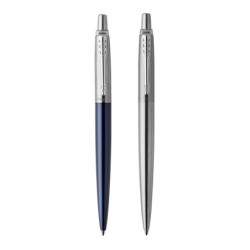 Jotter London Duo Royal Blue BP + Stainless Steel Gel