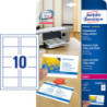Avery C32016-25 Visitkort ultra-hvide 220g