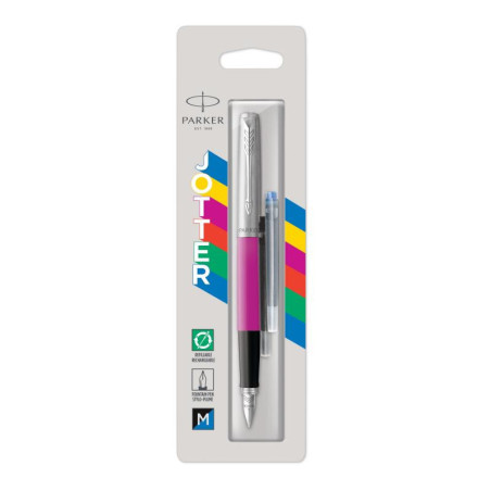 Jotter Originals Fyldepen Magenta M Blå