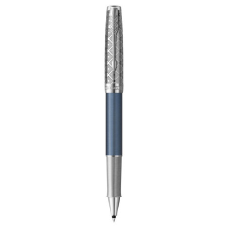 Sonnet Metal & Blue CT Rollerball F Black