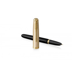 51 Black Fountain pen F (gold nib)
