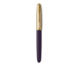 51 Plum Fountain pen M (gold nib)
